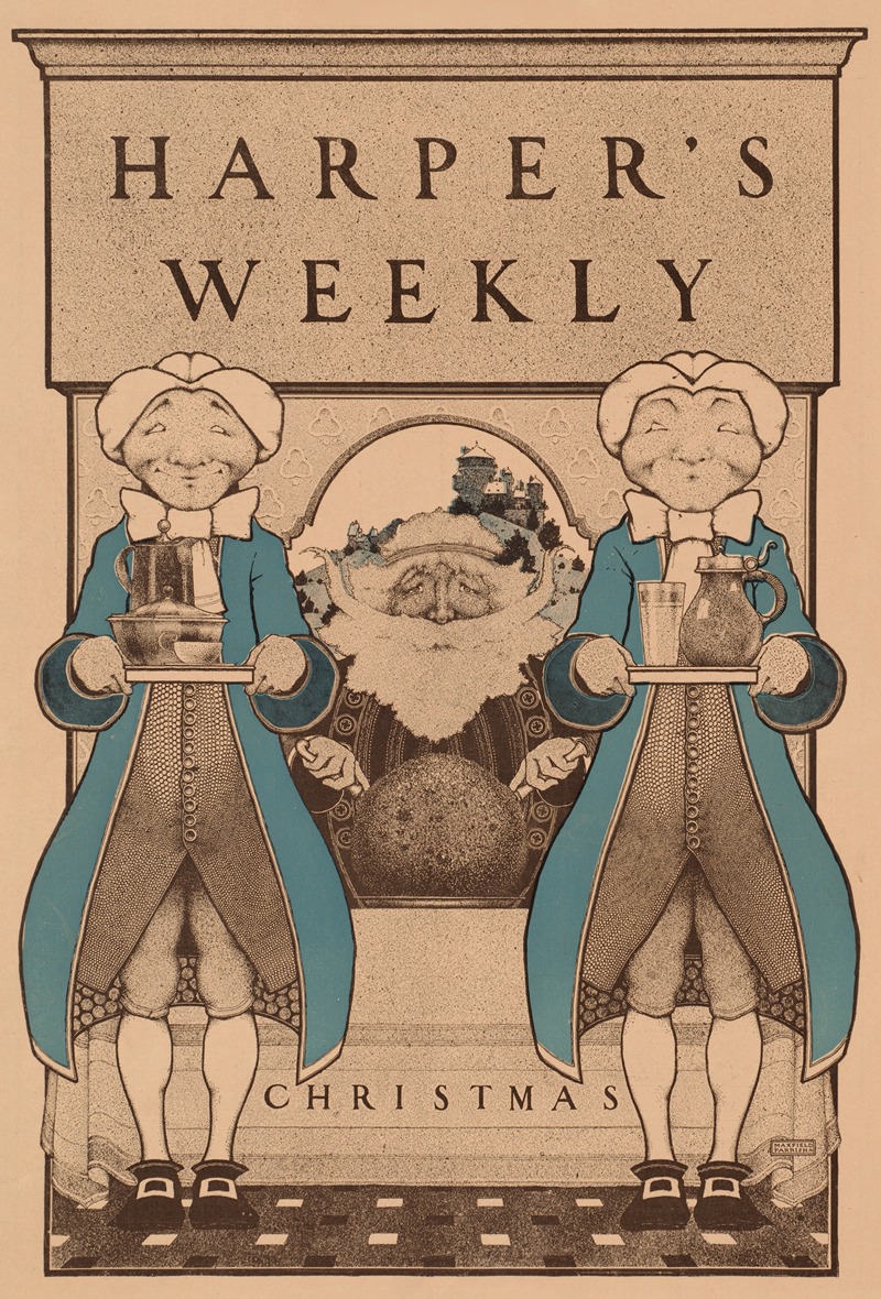Maxfield Parrish - Harper’s weekly, Christmas