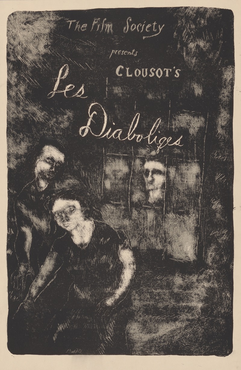 Michael Biddle - Les diaboliques by Clousot. The Film Society.