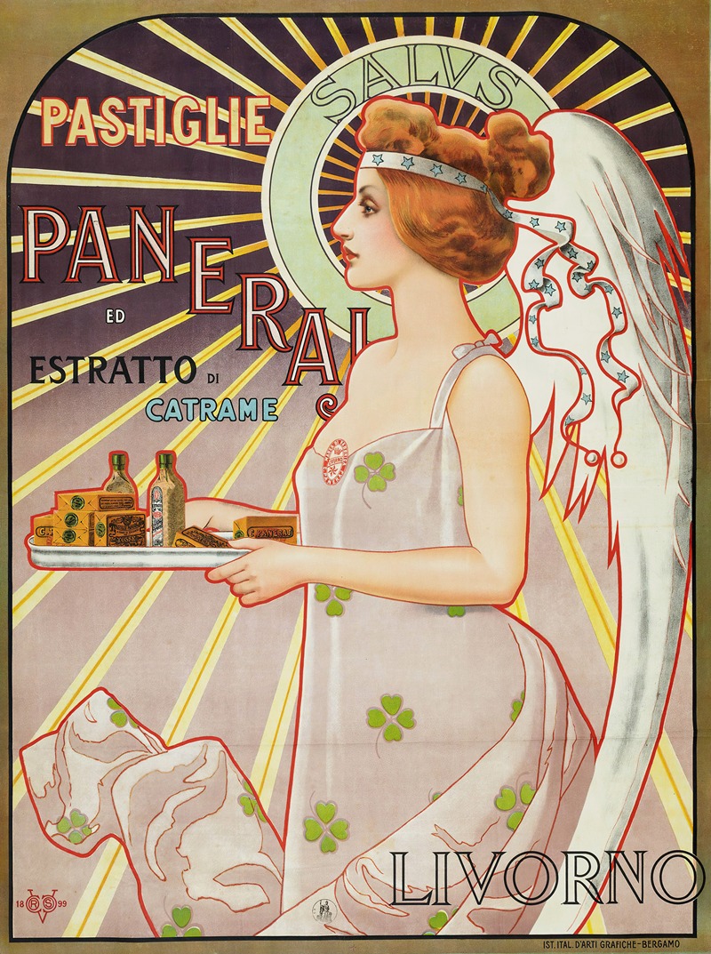 Vittorio Matteo Corcos - Pastiglie Paneraj Ed Estratto Di Catrame, Livorno