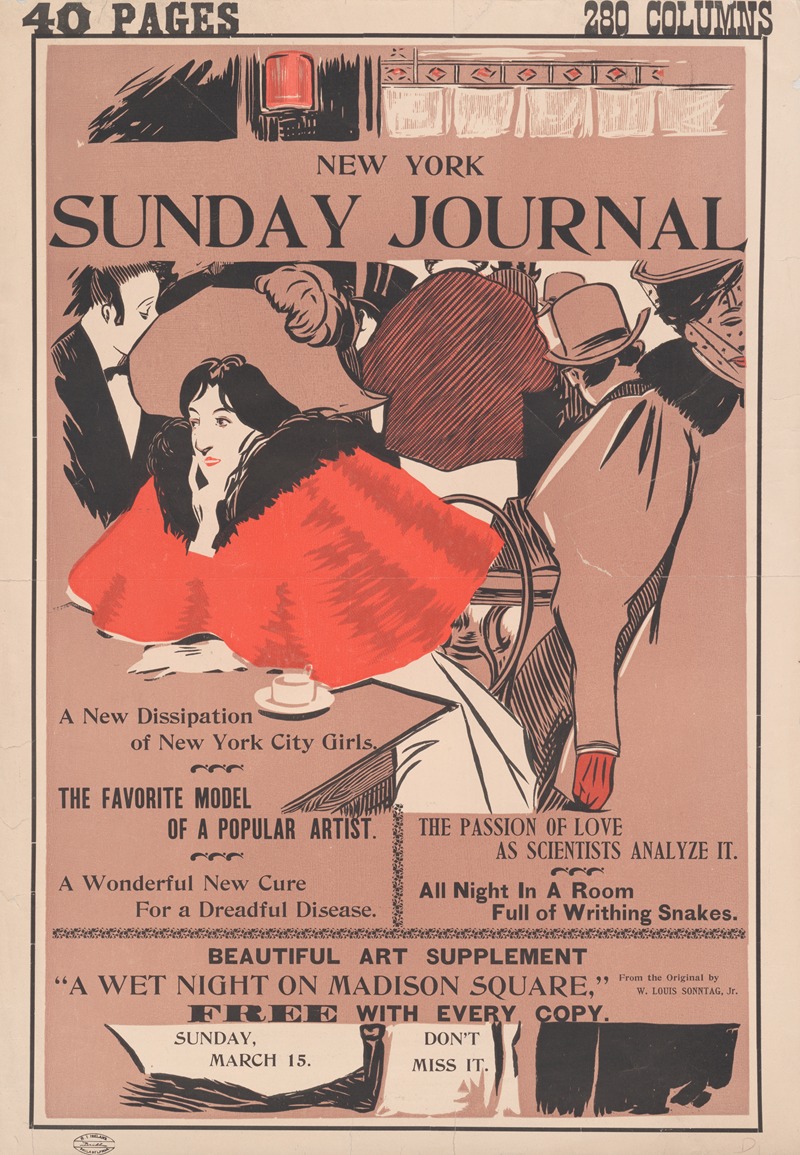 George Reiter Brill - New York Sunday journal… March 15.