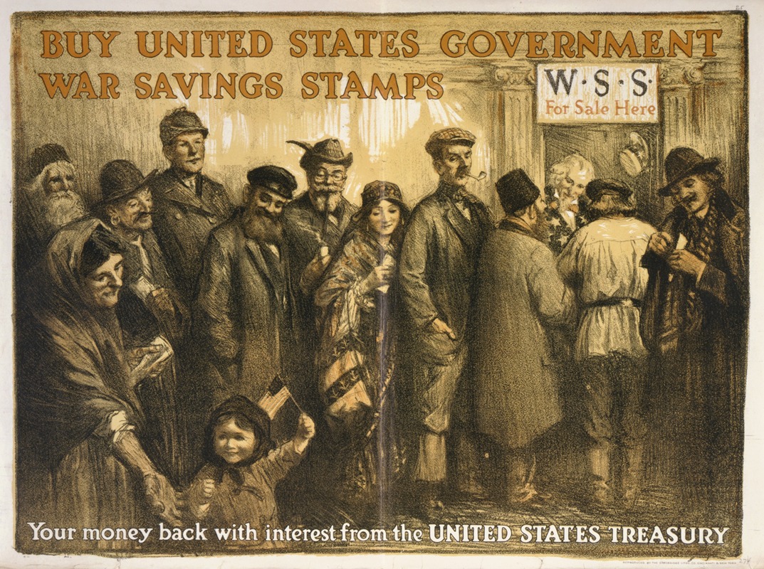 William Balfour Ker - Buy United States government war savings stamps Your money back with interest from the United States Treasury