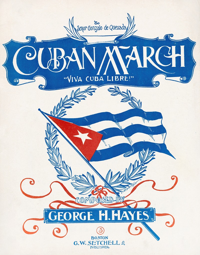 E.S. Fisher - Cuban march ‘Viva Cuba libre!’