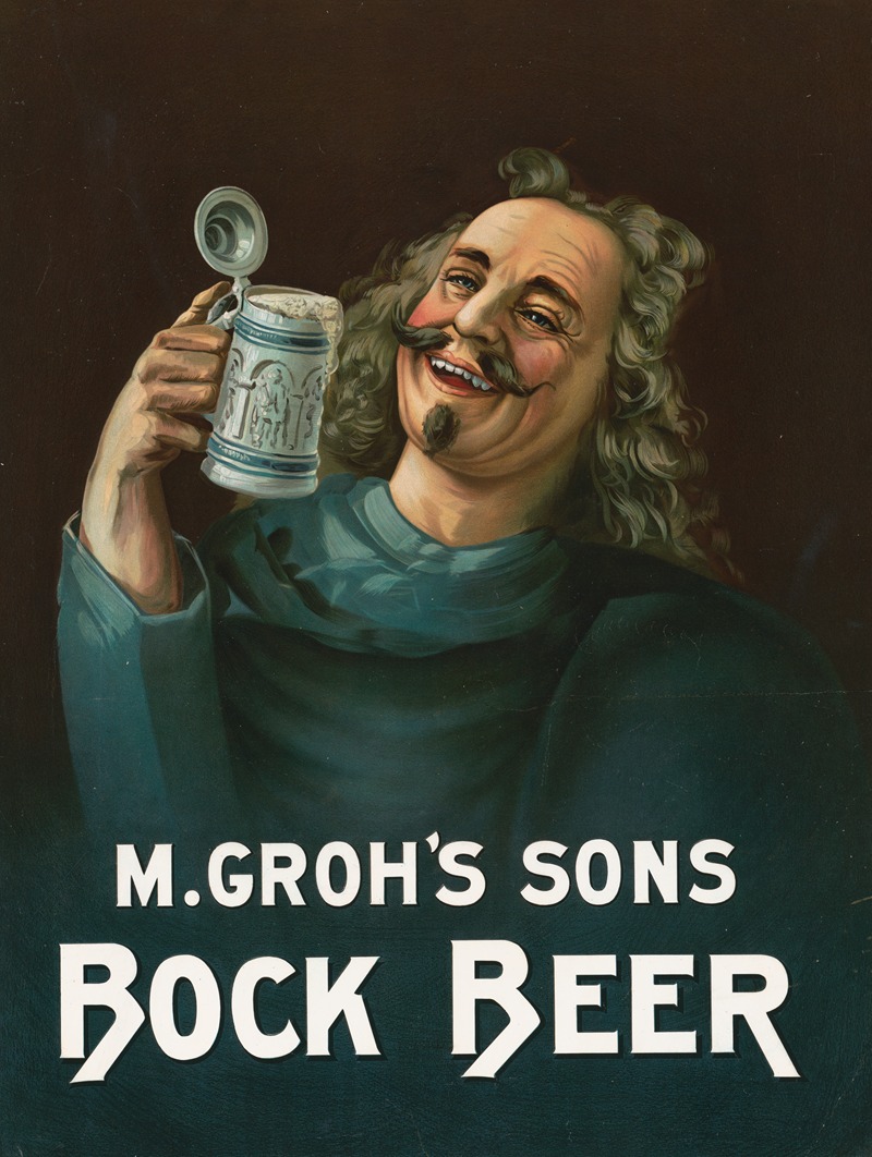 Anonymous - M. Groh’s Sons, Bock Beer