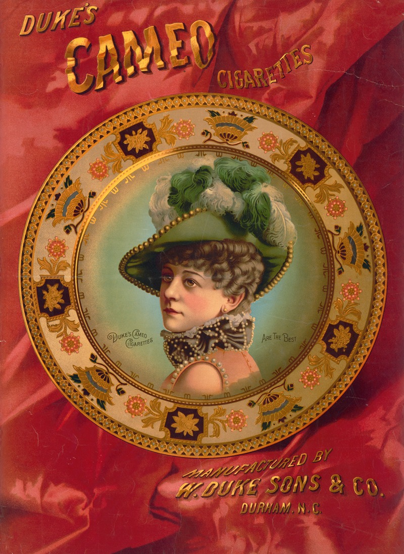 Anonymous - Duke’s cameo cigarettes, manufactured by W. Duke Sons & Co.