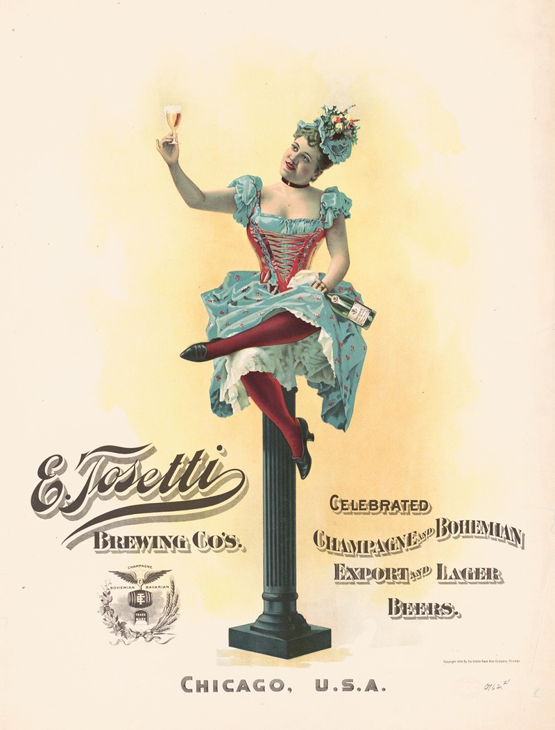 Anonymous - E. Tosetti’s Brewing Co’s celebrated champagne and bohemian export and lager beers