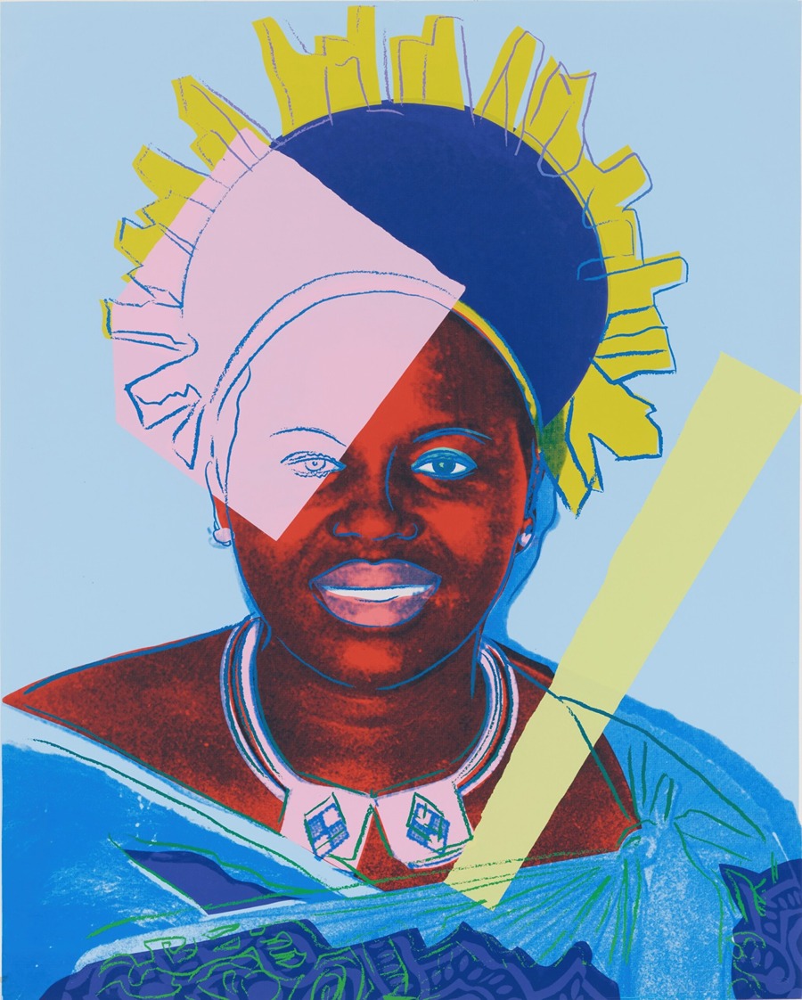 Andy Warhol - Queen Ntombi Twala