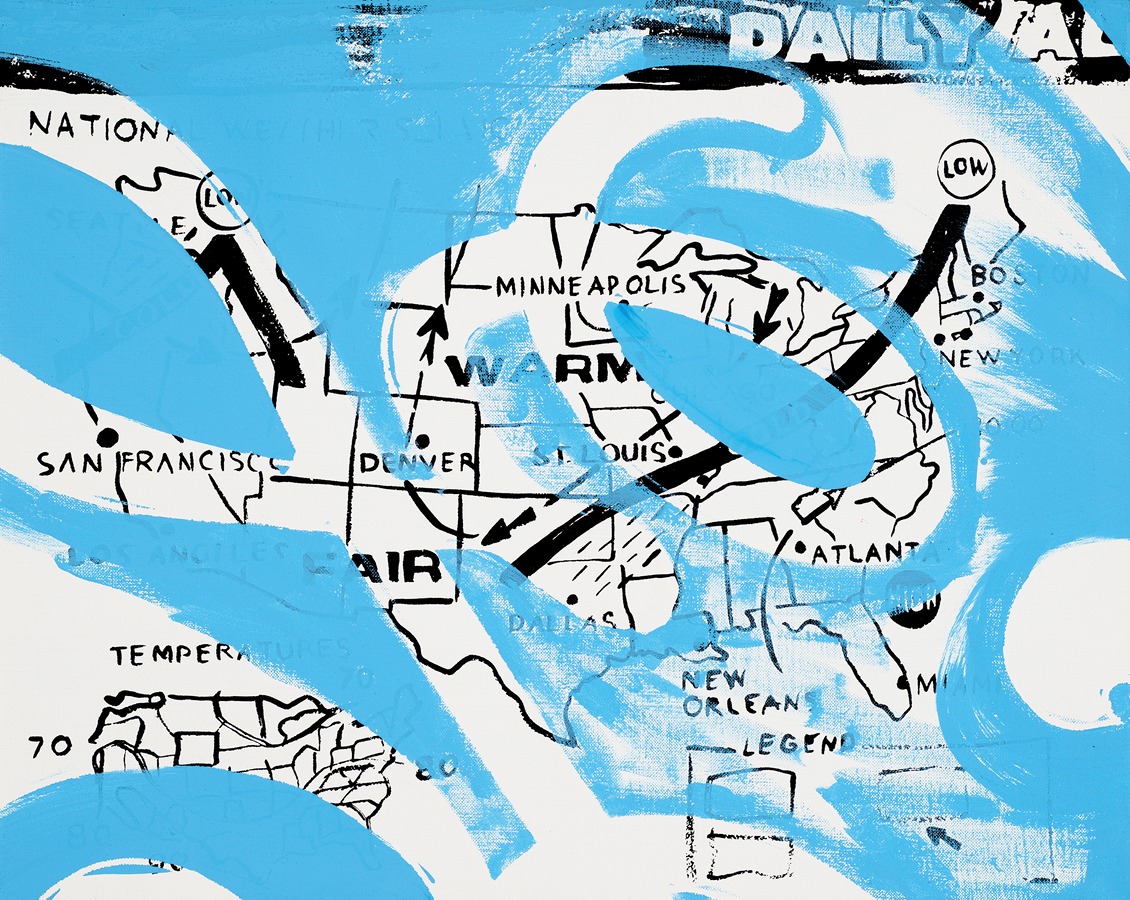 Andy Warhol - U.S. Weather Map