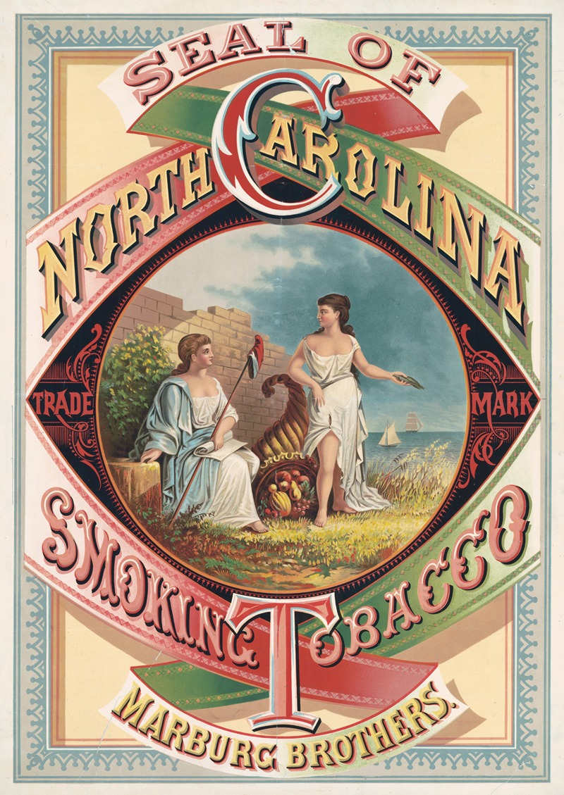 Wells & Hope Co. - Seal of North Carolina tobacco, Marburg Brothers