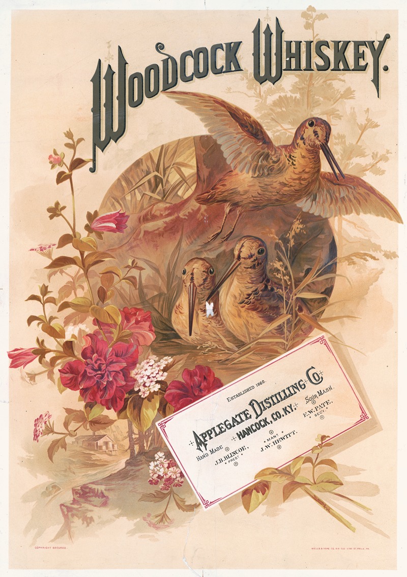 Wells & Hope Co. - Woodcock whiskey