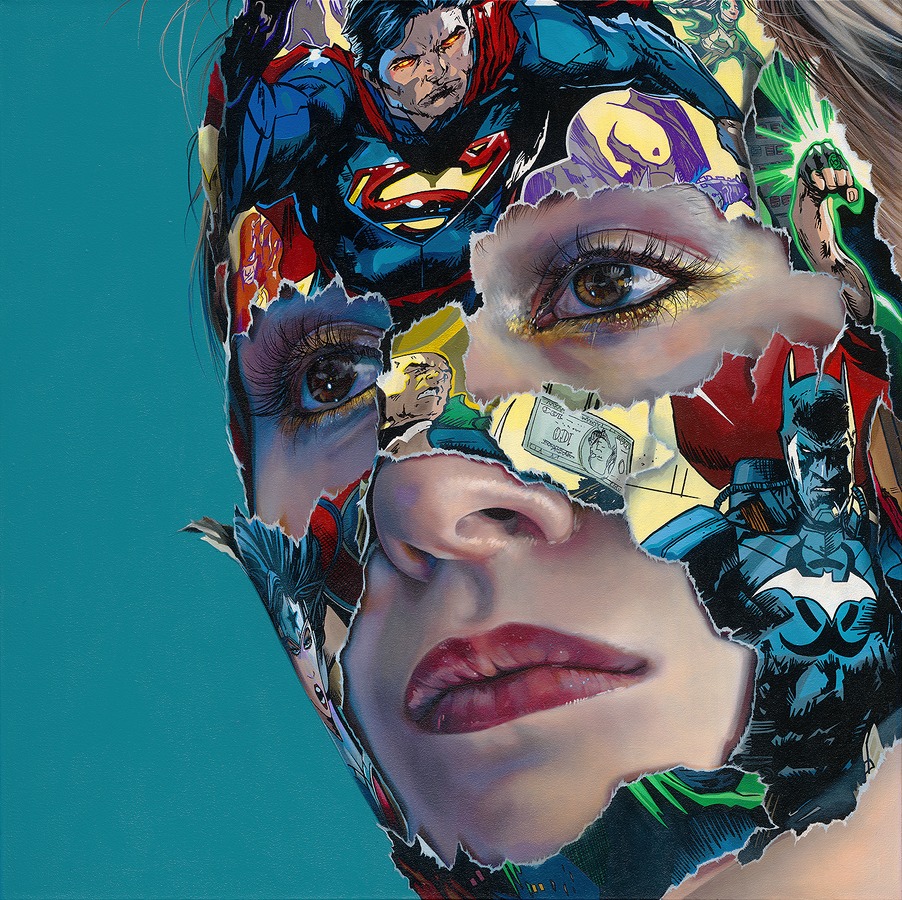 La Cage, la chute du ciel by Sandra Chevrier - Artvee