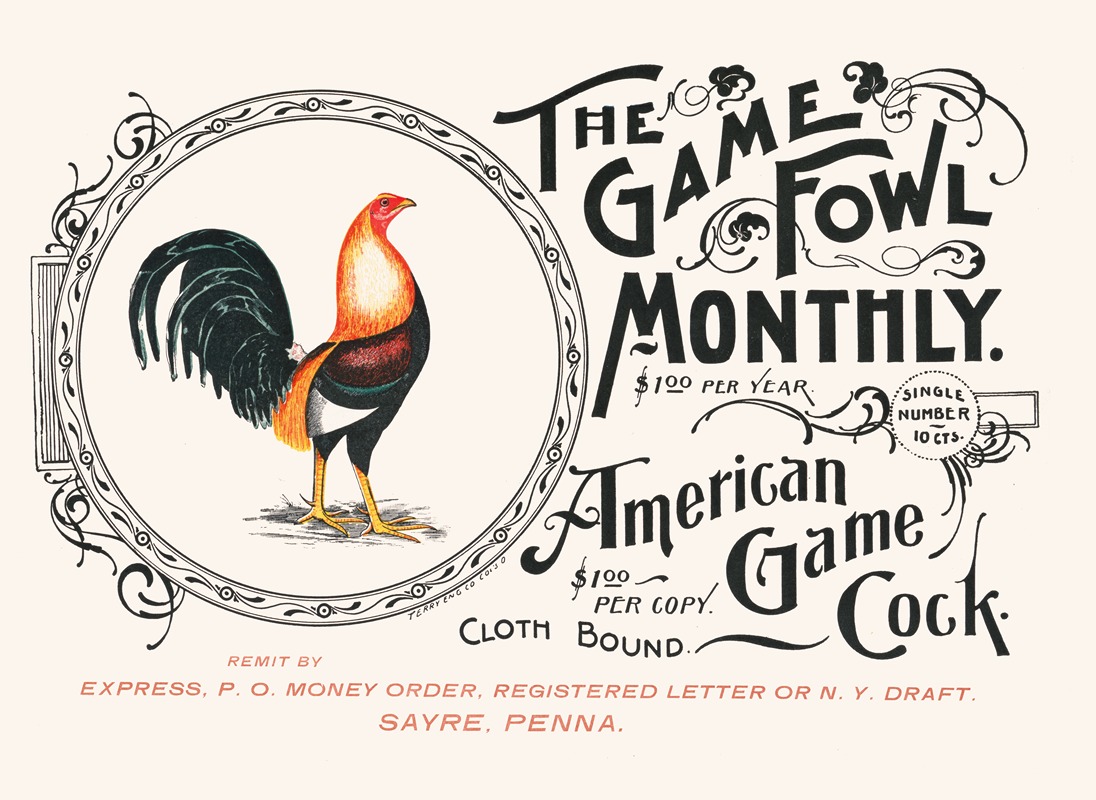 Anonymous - The game fowl monthly…American game cock