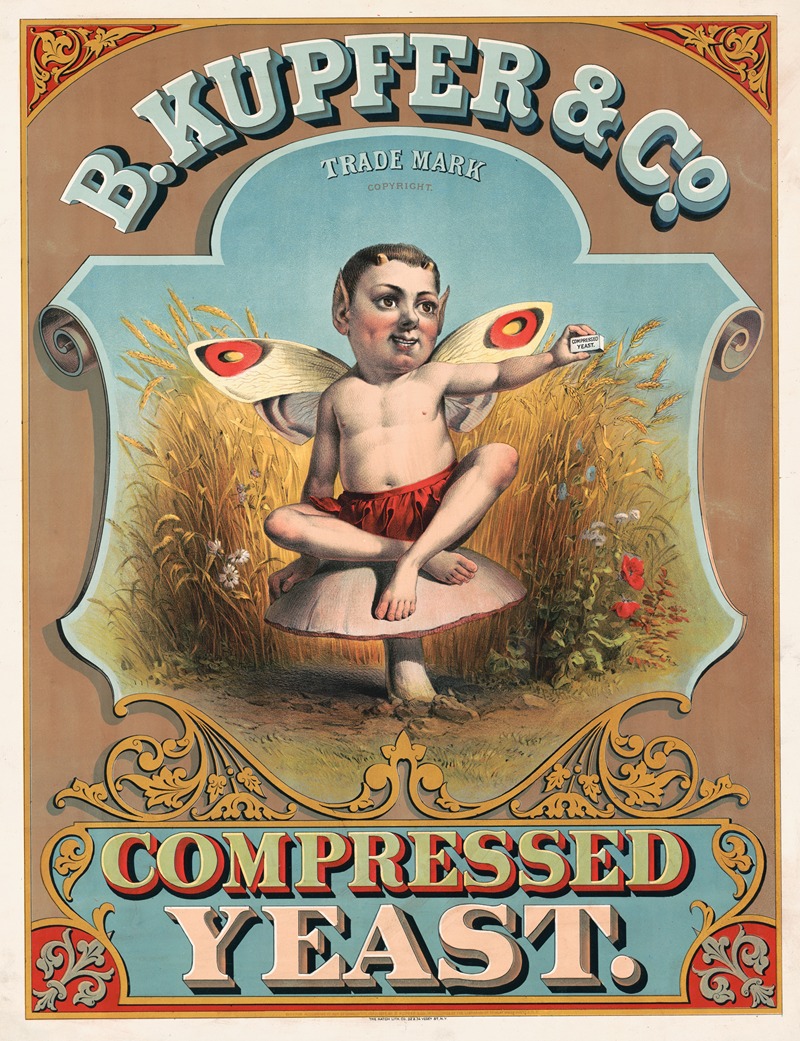 Hatch Lith. Co. - B. Kupfer & Co., compressed yeast