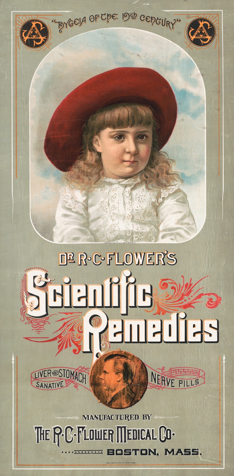 Hatch Lith. Co. - Dr. R.C. Flower’s scientific remedies