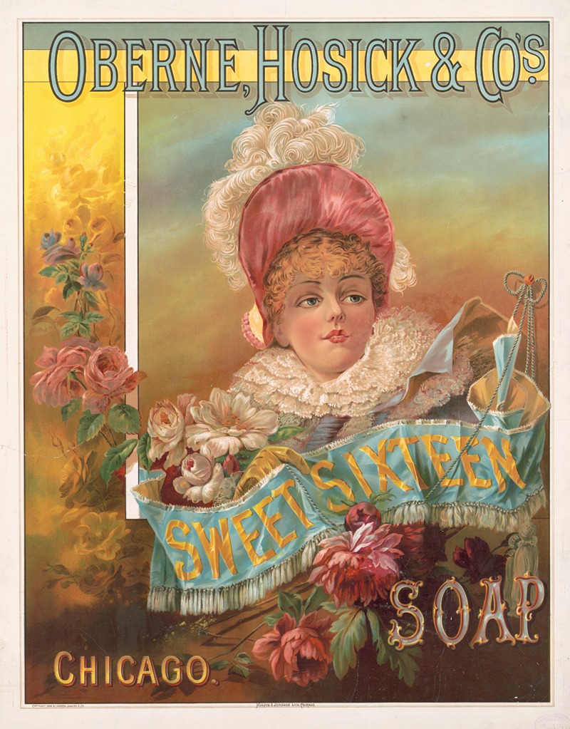Hughes & Johnson Lith. - Oberne, Hosick & Co.’s sweet sixteen soap
