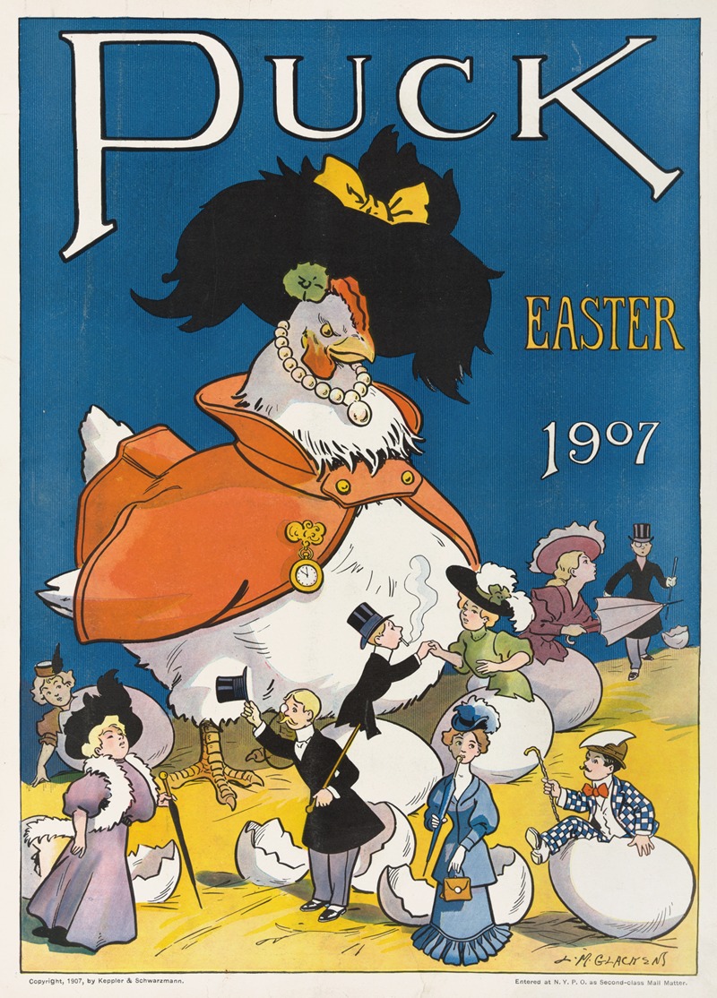 Louis Glackens - Puck Easter