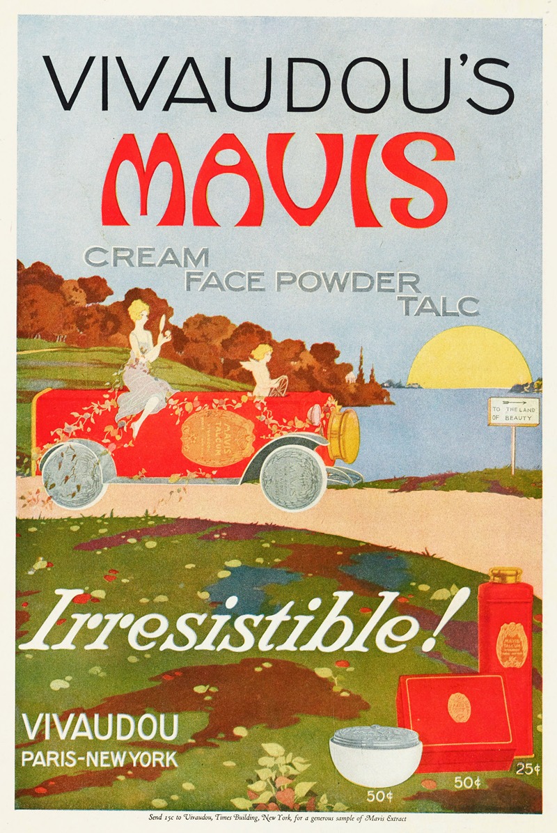 Anonymous - Vivaudous’s Mavis Cream face powder talc