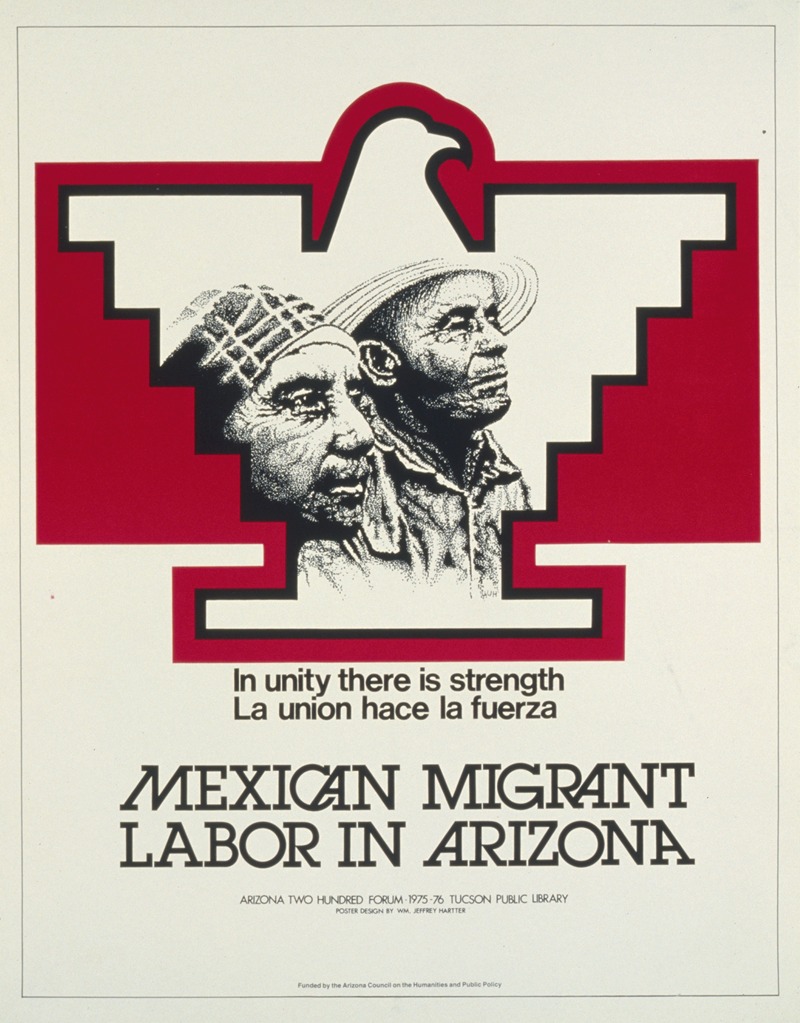 William Jeffrey Hartter - Mexican migrant labor in Arizona in unity there is strength