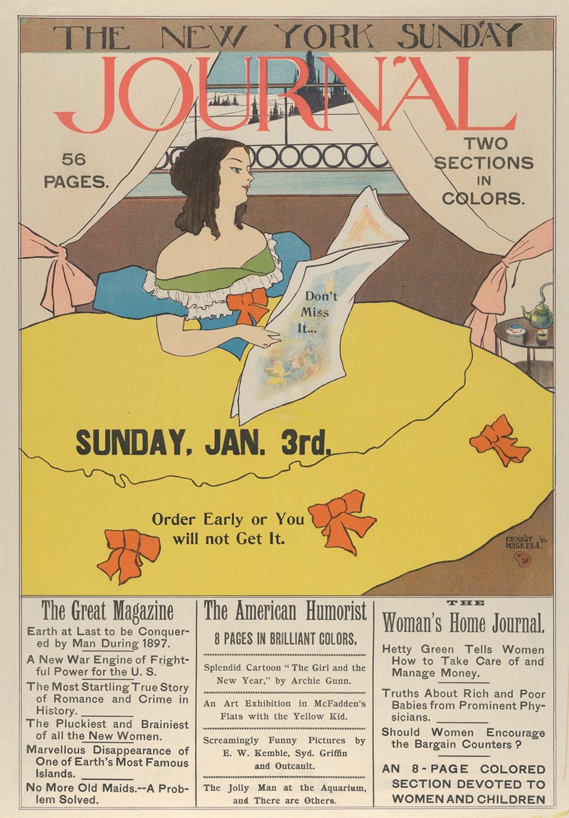 Ernest Haskell - New York Sunday Journal