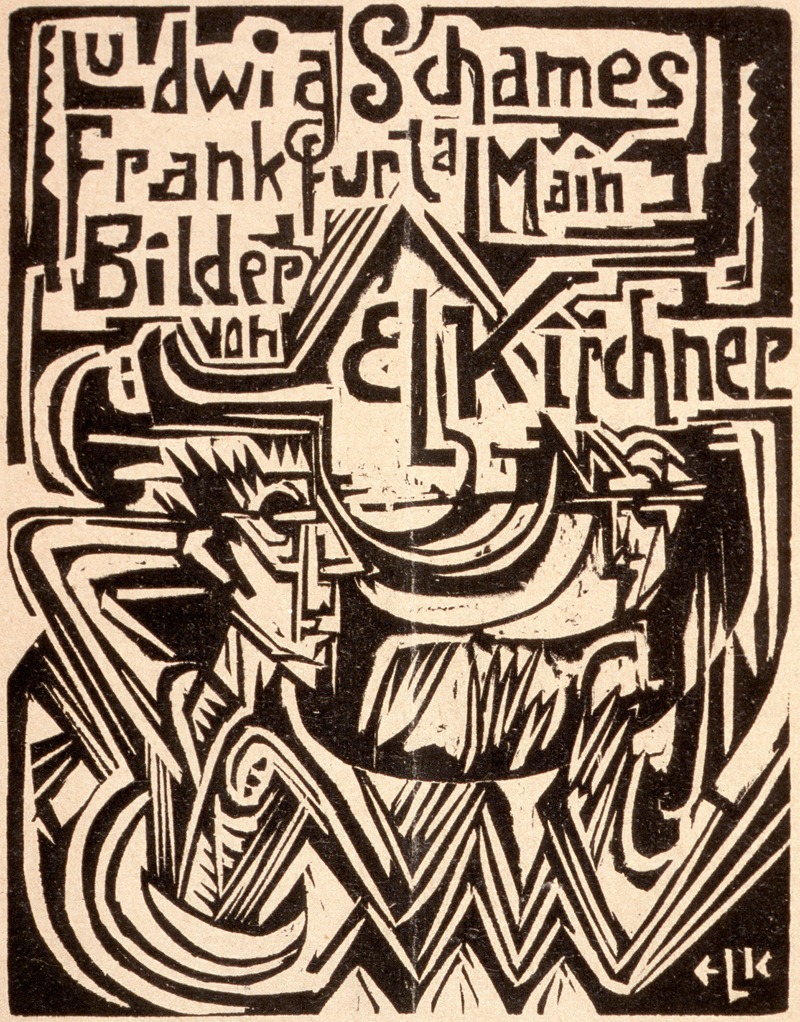 Ernst Ludwig Kirchner - Ludwig Schames, Frankfurt am Main