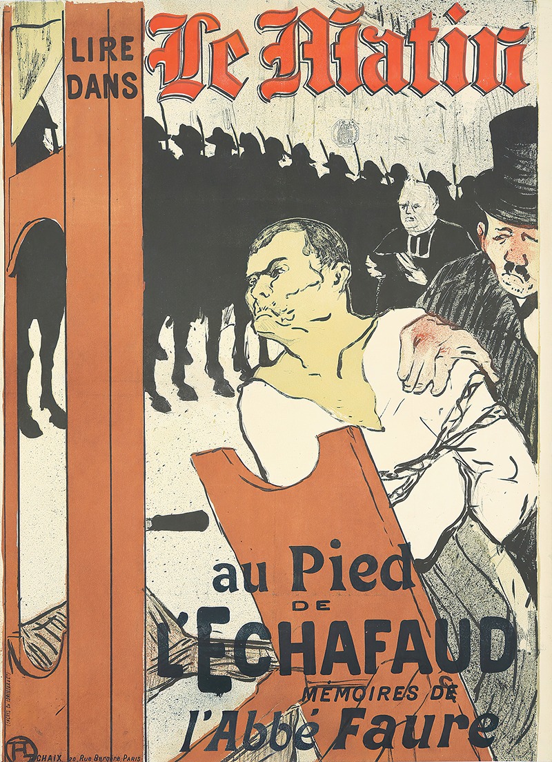 Henri de Toulouse-Lautrec - Le Matin, Au Pied de l’Echafaud