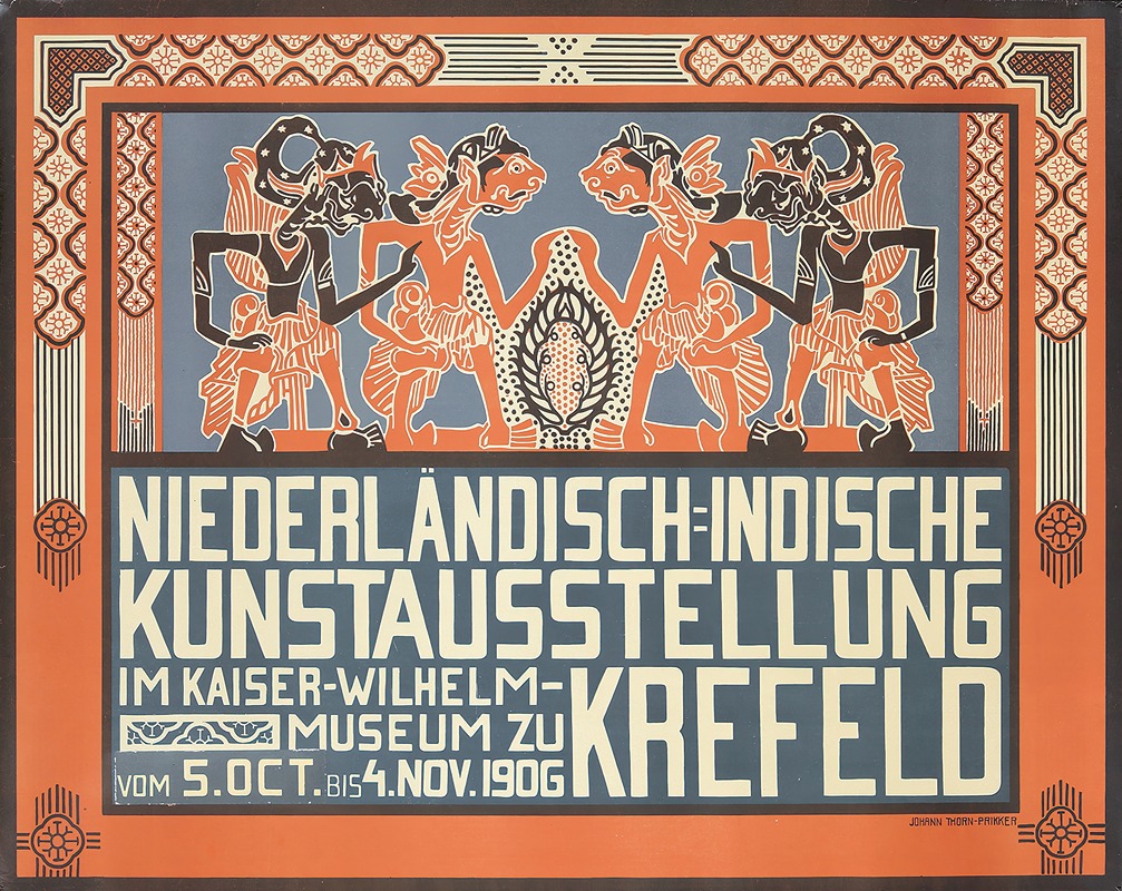 Johan Thorn Prikker - Niederlandisch-Indische Kunstausstellung