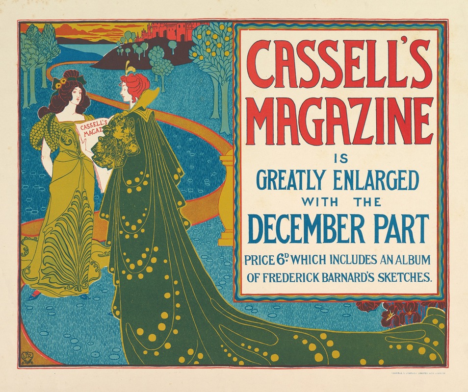 Louis Rhead - Cassell’s Magazine; December