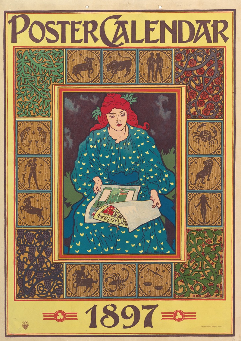 Louis Rhead - Poster Calendar, 1897