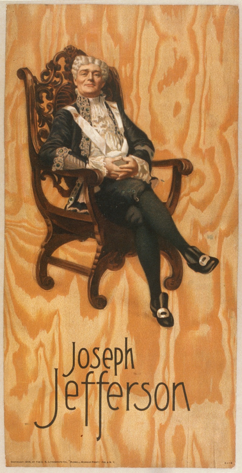 U.S. Lithograph Co. - Joseph Jefferson