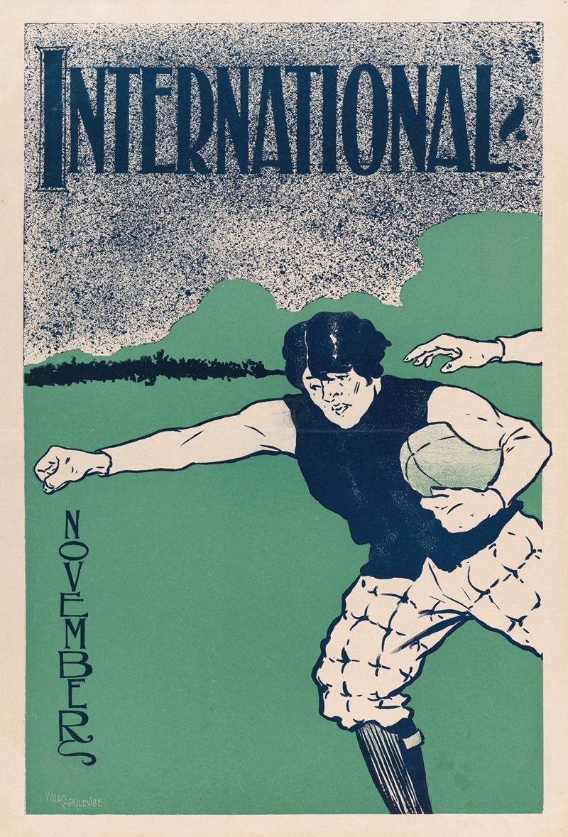 International; November by William Carqueville - Artvee
