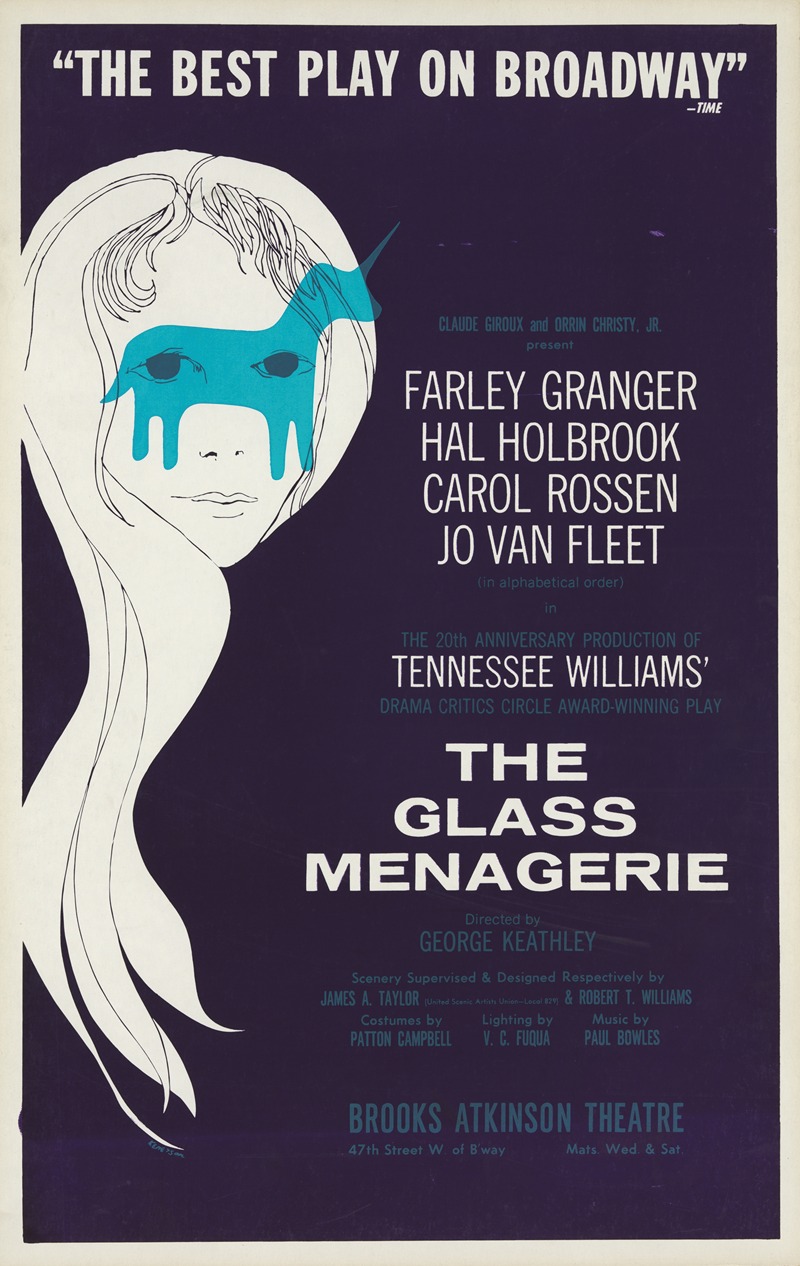 Artcraft Lithograph - The Glass menagerie