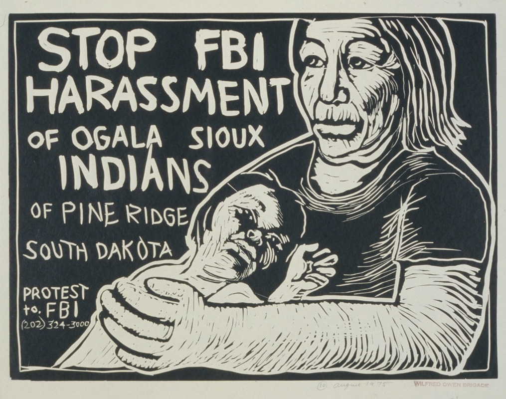 Rachael Romero - Stop FBI harassment of Ogala Sioux Indians of Pine Ridge, South Dakota