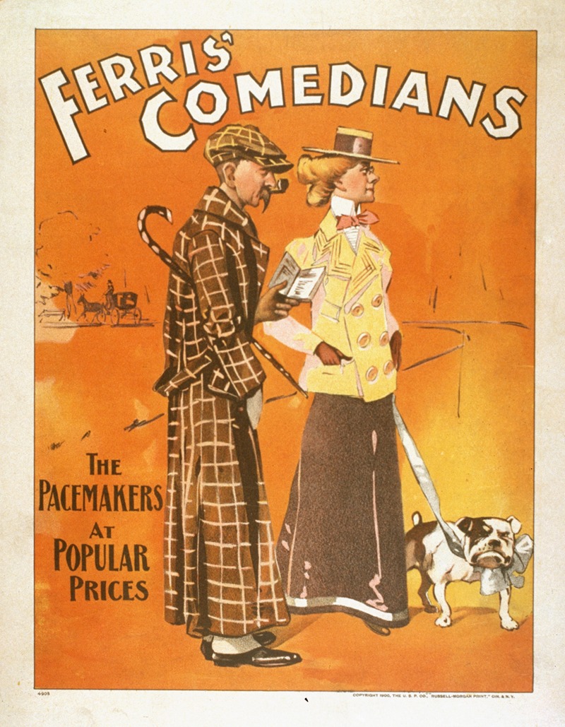 Anonymous - Ferris’ Comedians the pacemakers at popular prices.