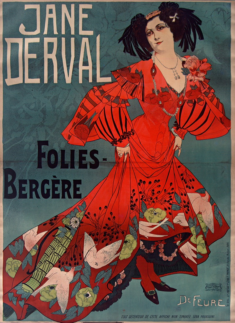 Georges de Feure - Jane Derval