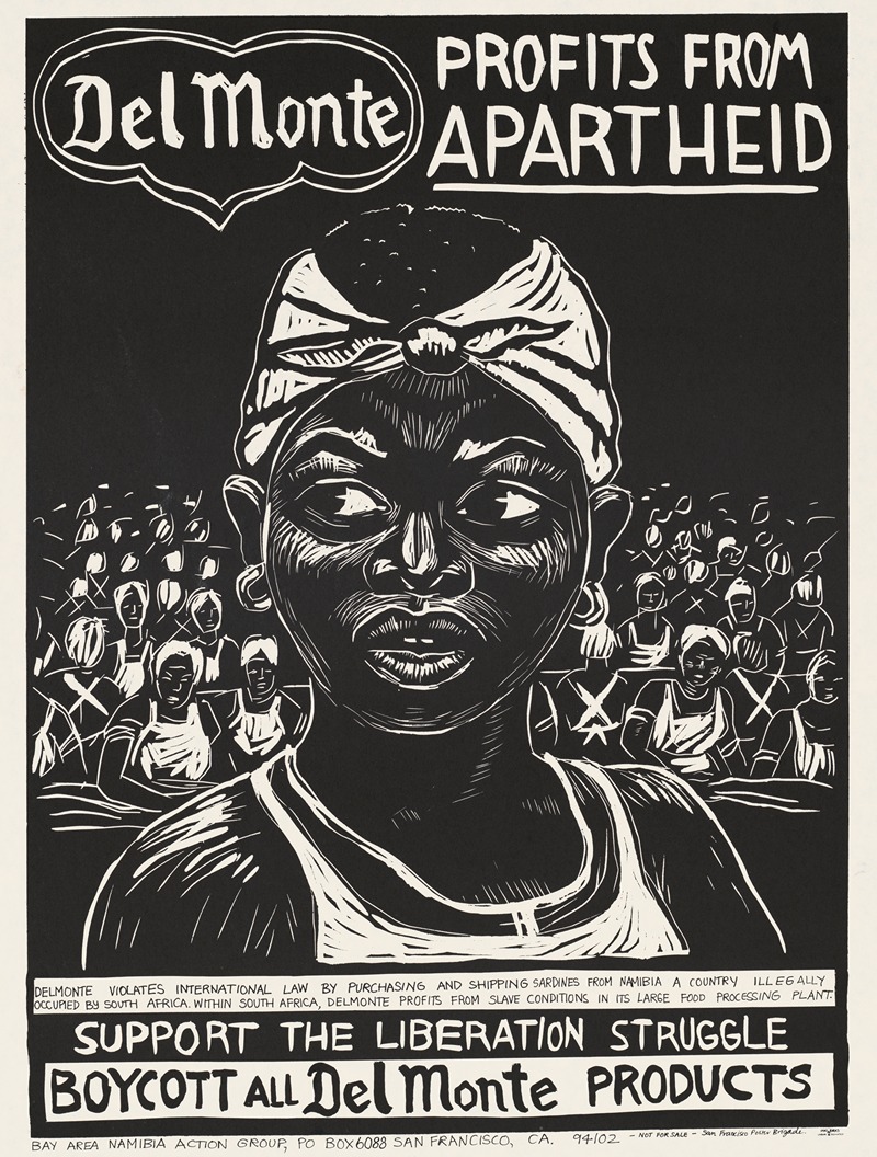 Rachael Romero - Del Monte profits from apartheid