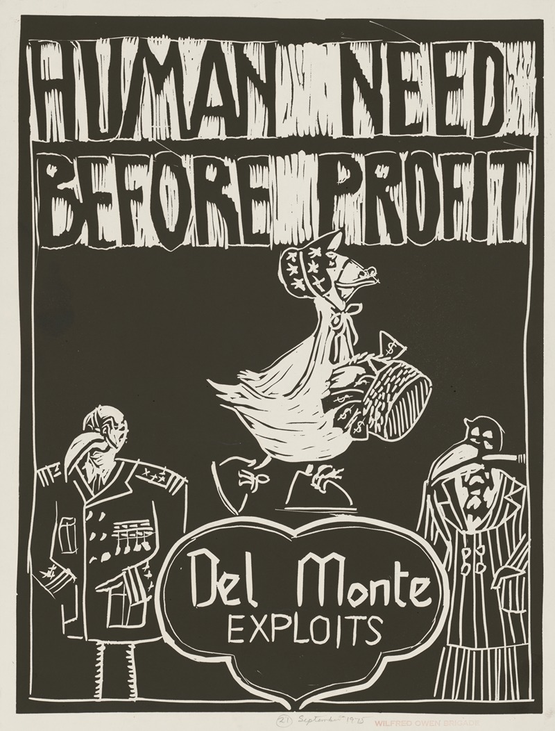Rachael Romero - Human need before profit. Del Monte exploits