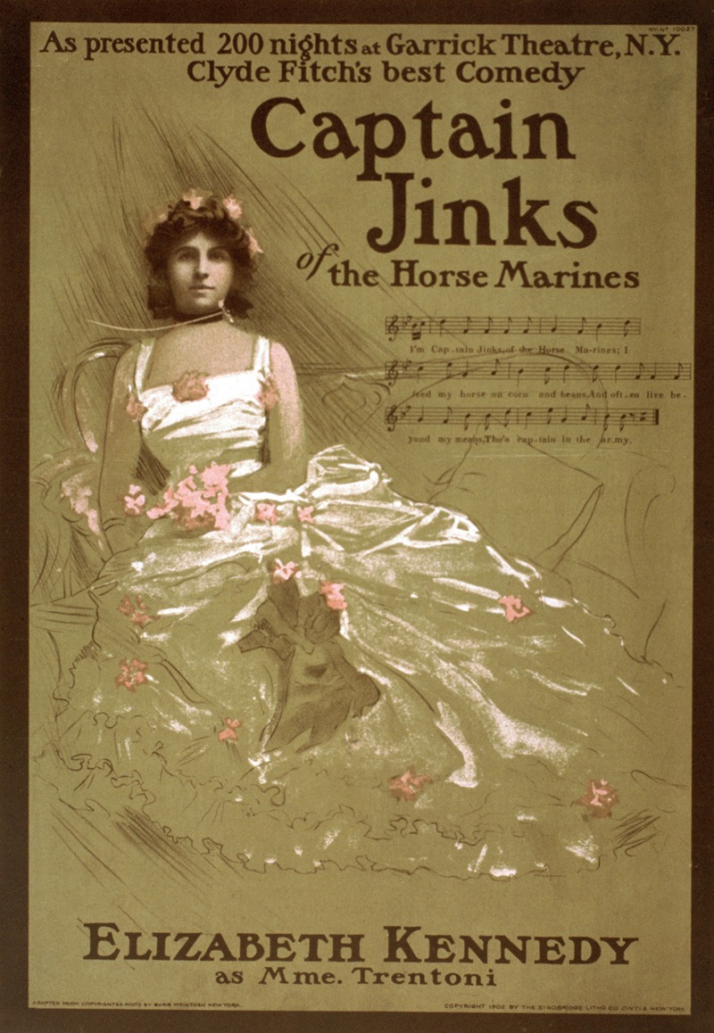Strobridge & Co. Lith. - Captain Jinks of the Horse Marines