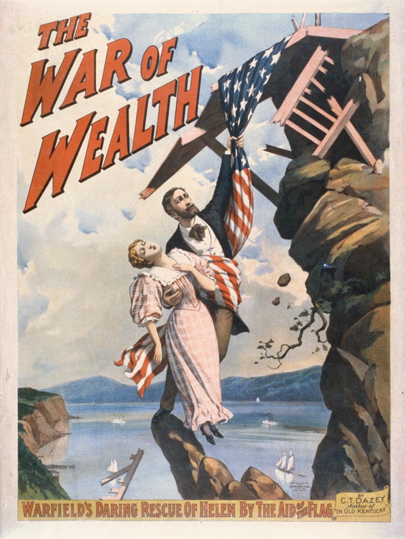 Strobridge & Co. Lith. - The war of wealth