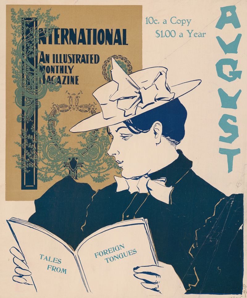 Anonymous - International, an illustrated monthly magazine. August