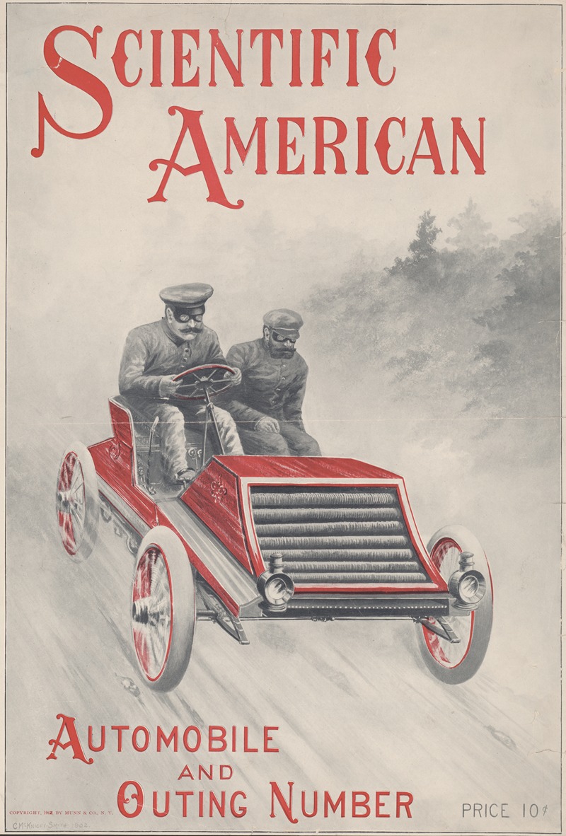 C. McKnight-Smith - Scientific American – automobile and outing number, price 10 cents