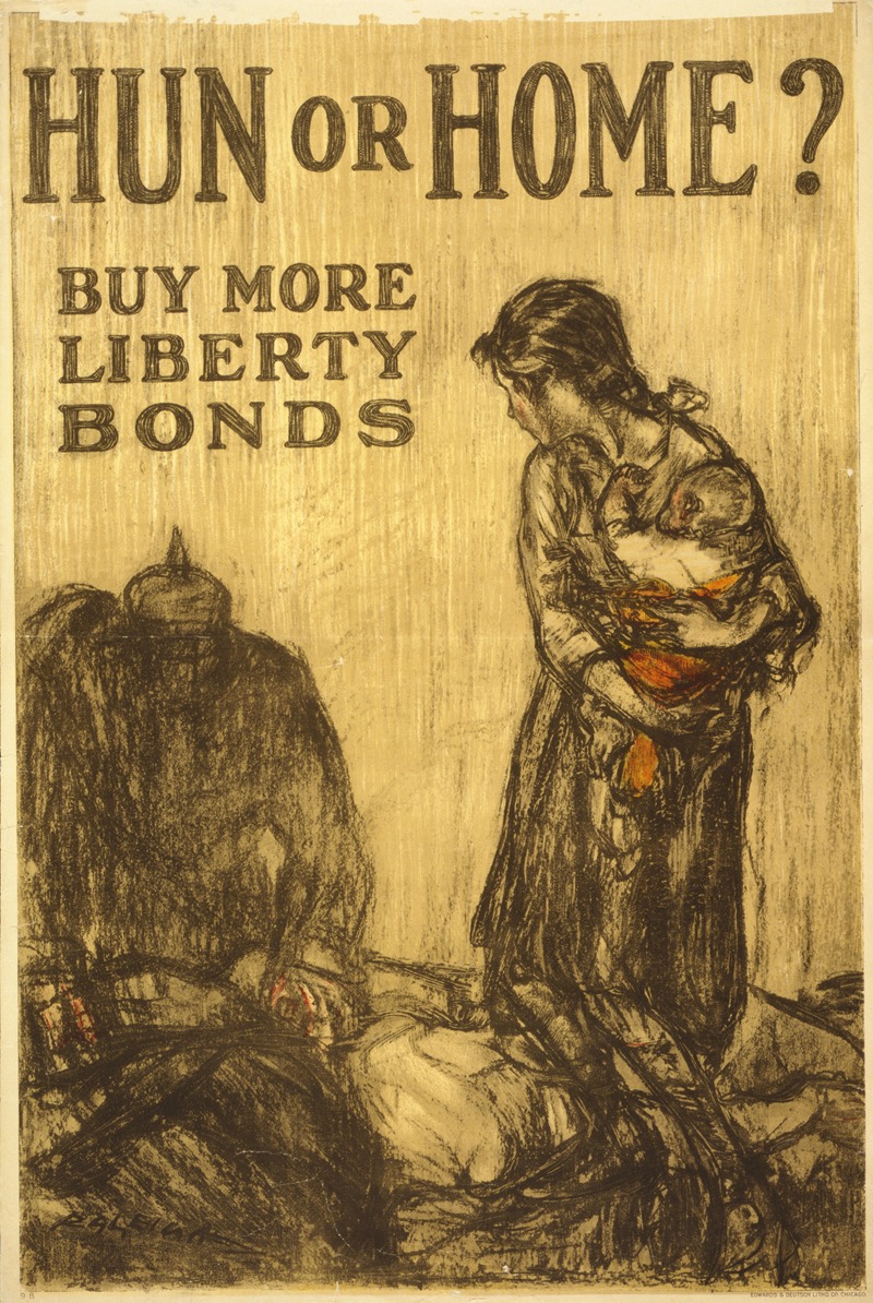 Henry Raleigh - Hun or home, Buy more Liberty Bonds