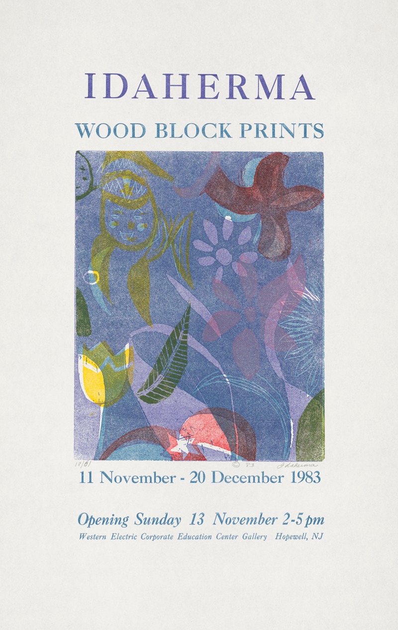 Idaherma Williams - Idaherma wood block prints