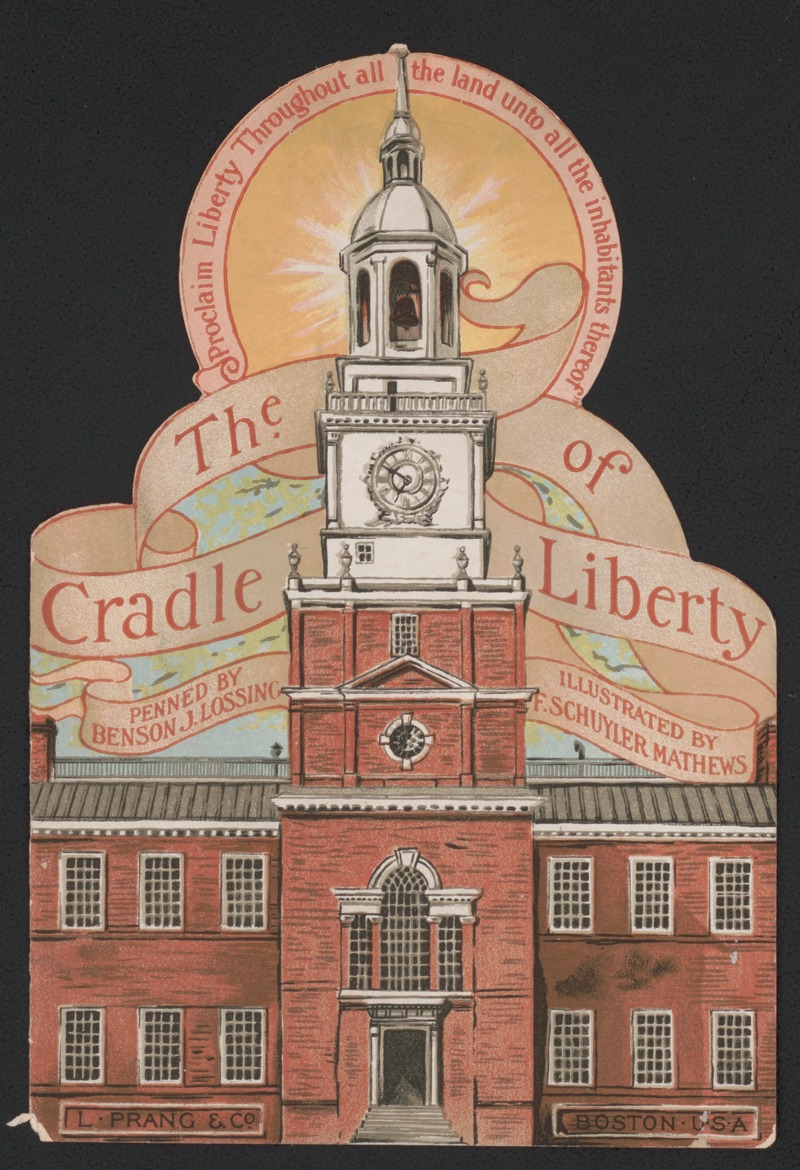 Louis Prang - The cradle of liberty