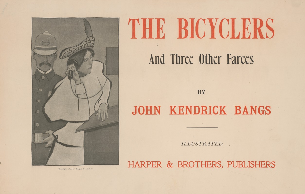 Peter Newell - The bicyclers and three other farces by John Kendrick Bangs