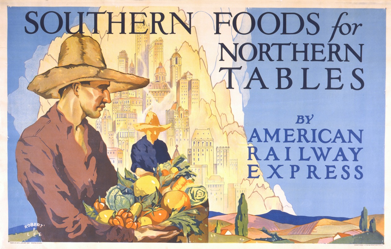 Robert Edward Lee - Southern foods for northern tables by American Railway Express