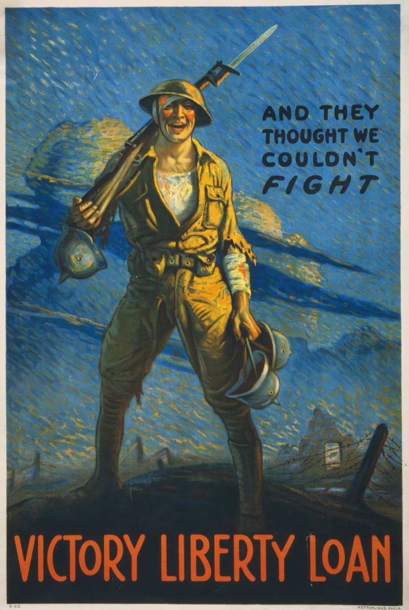 Victor Clyde Forsythe - And they thought we couldn’t fight – Victory Liberty Loan