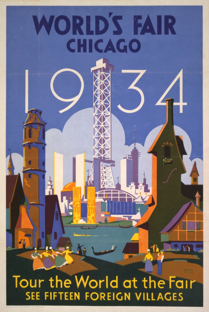Weimer Pursell - World’s fair – Chicago – 1934