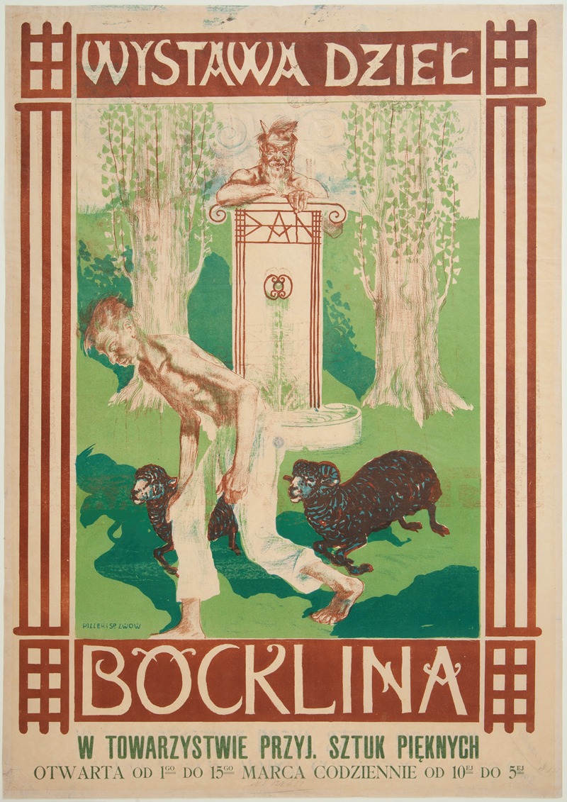 Stanisław Dębicki - Wystawa dzieł Böcklina