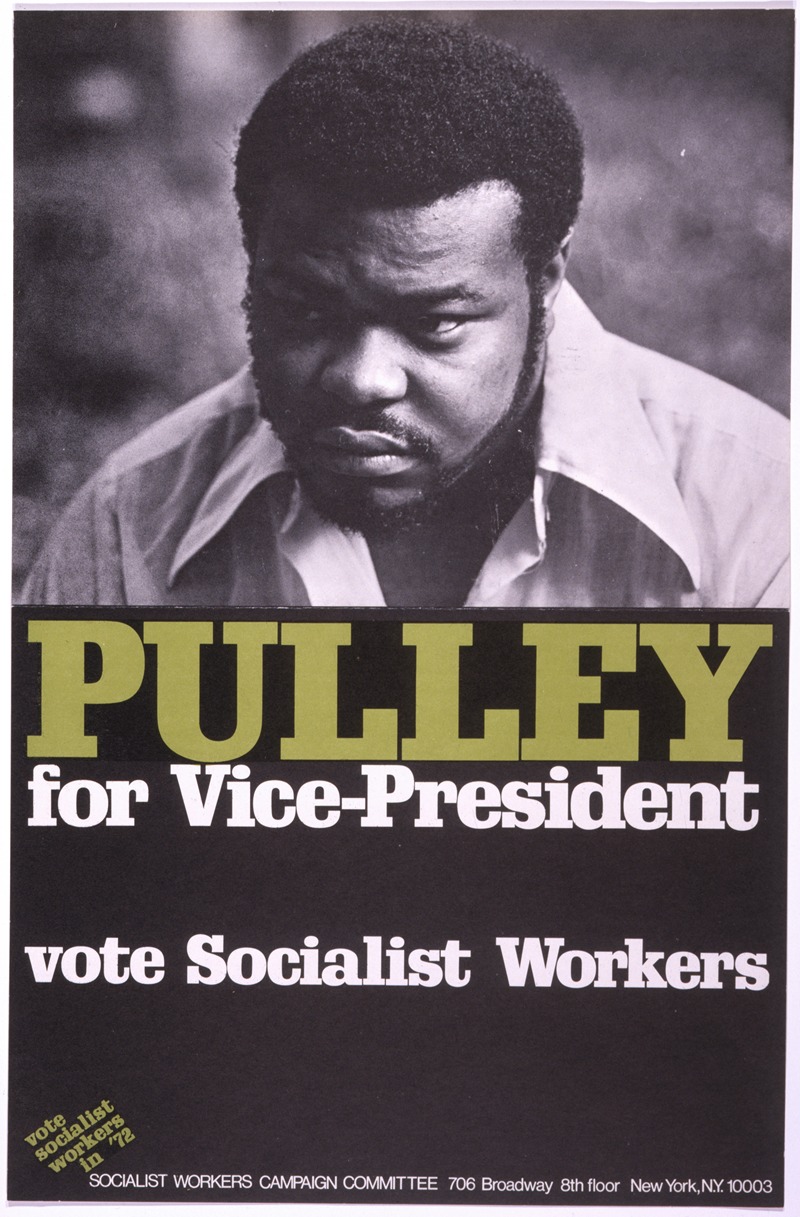 Anonymous - Pulley for Vice-President; vote Socialist Workers