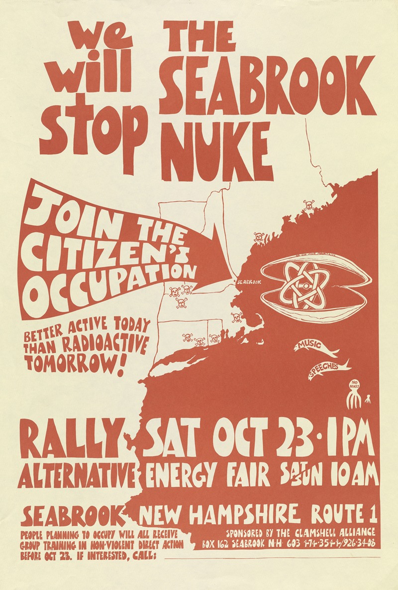 Anonymous - We will stop the Seabrook Nuke Join the citizen’s occupation.