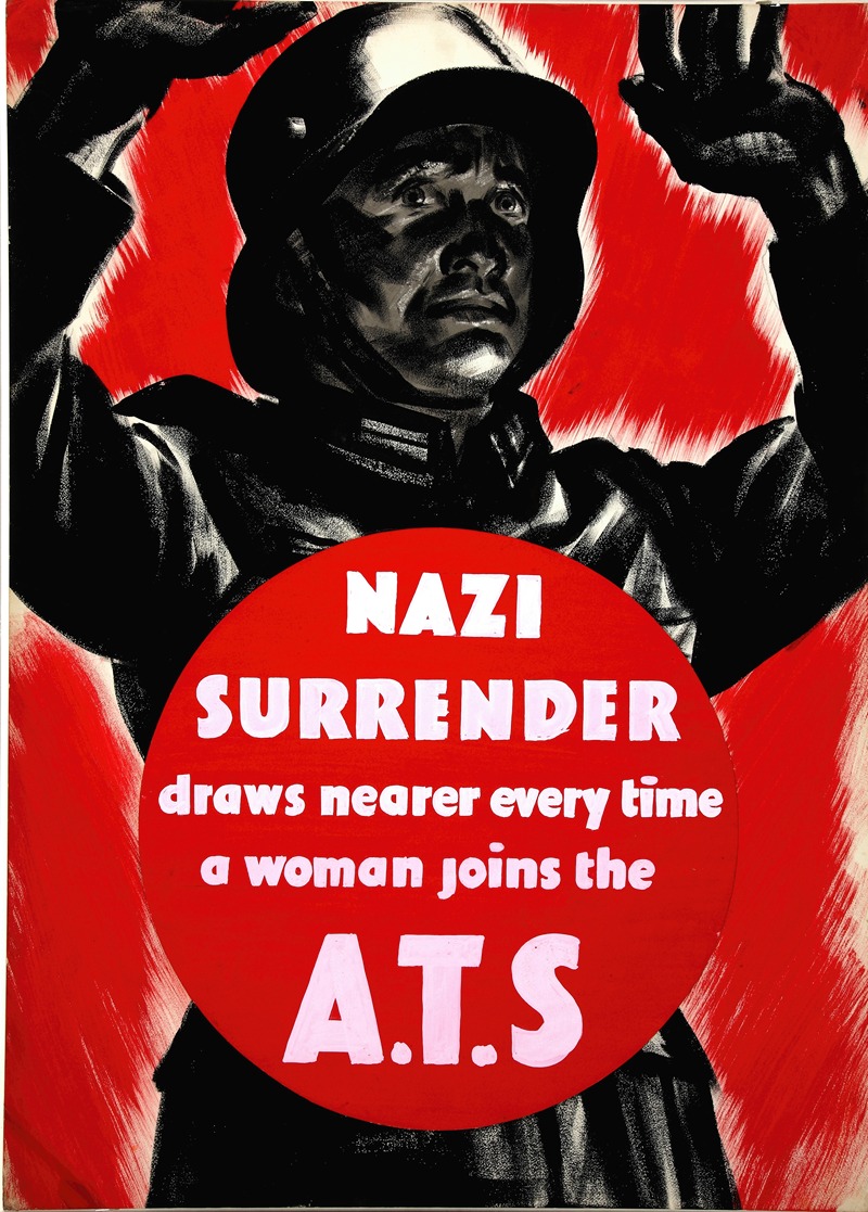 Anonymous - Nazi surrender draws nearer every time a woman joins the A.T.S